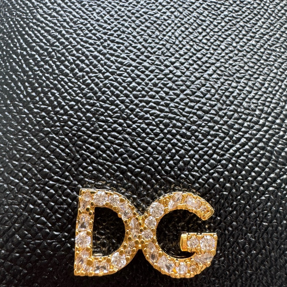 Dolce & Gabbana Leather Black Card Holder